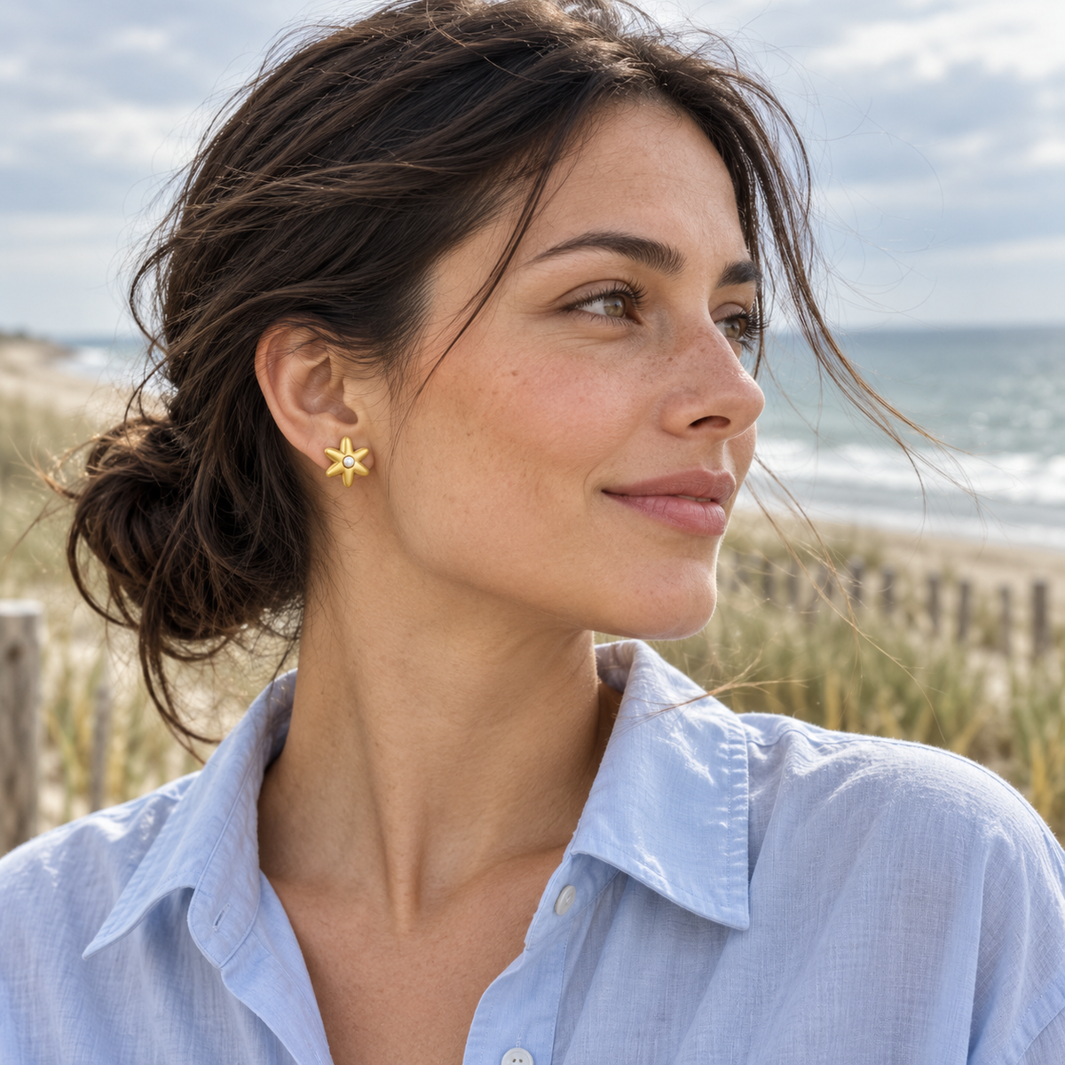 Solea Pearl Earrings - 01