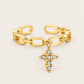 Astra Cross Ring - 01