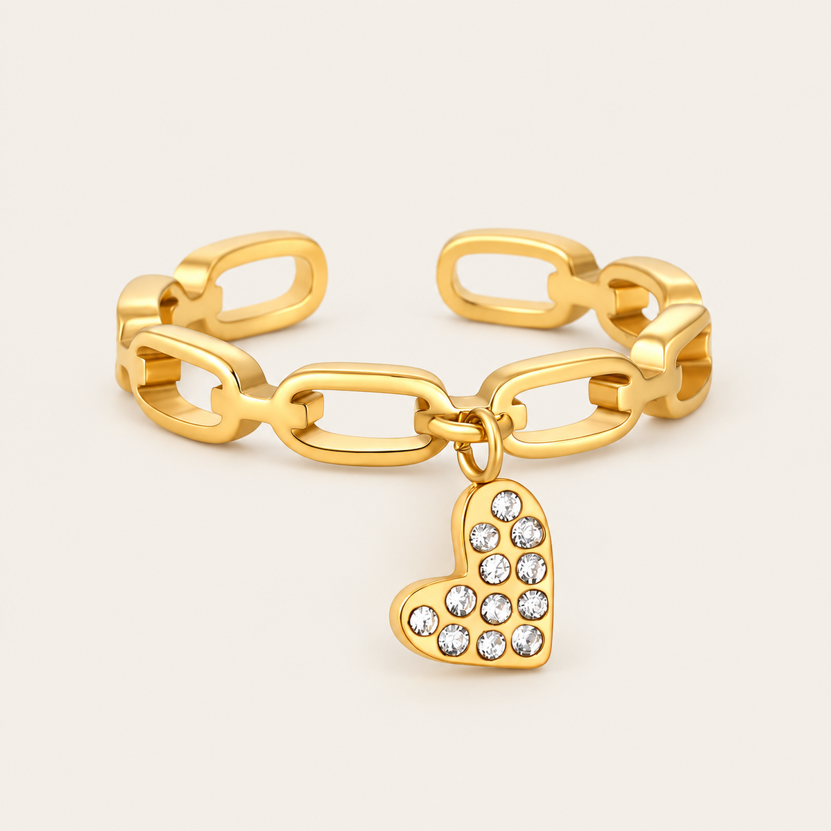 Mira Heart Ring - 01