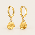 Marina Shell Hoops - 01