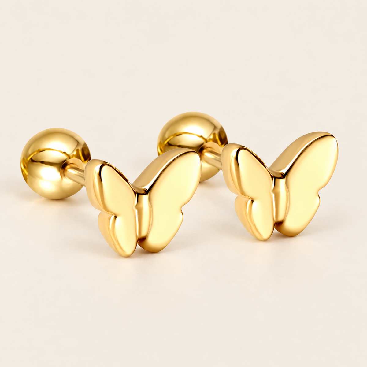 Elva Butterfly Studs - 01