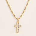 Alba Cross Necklace - 01