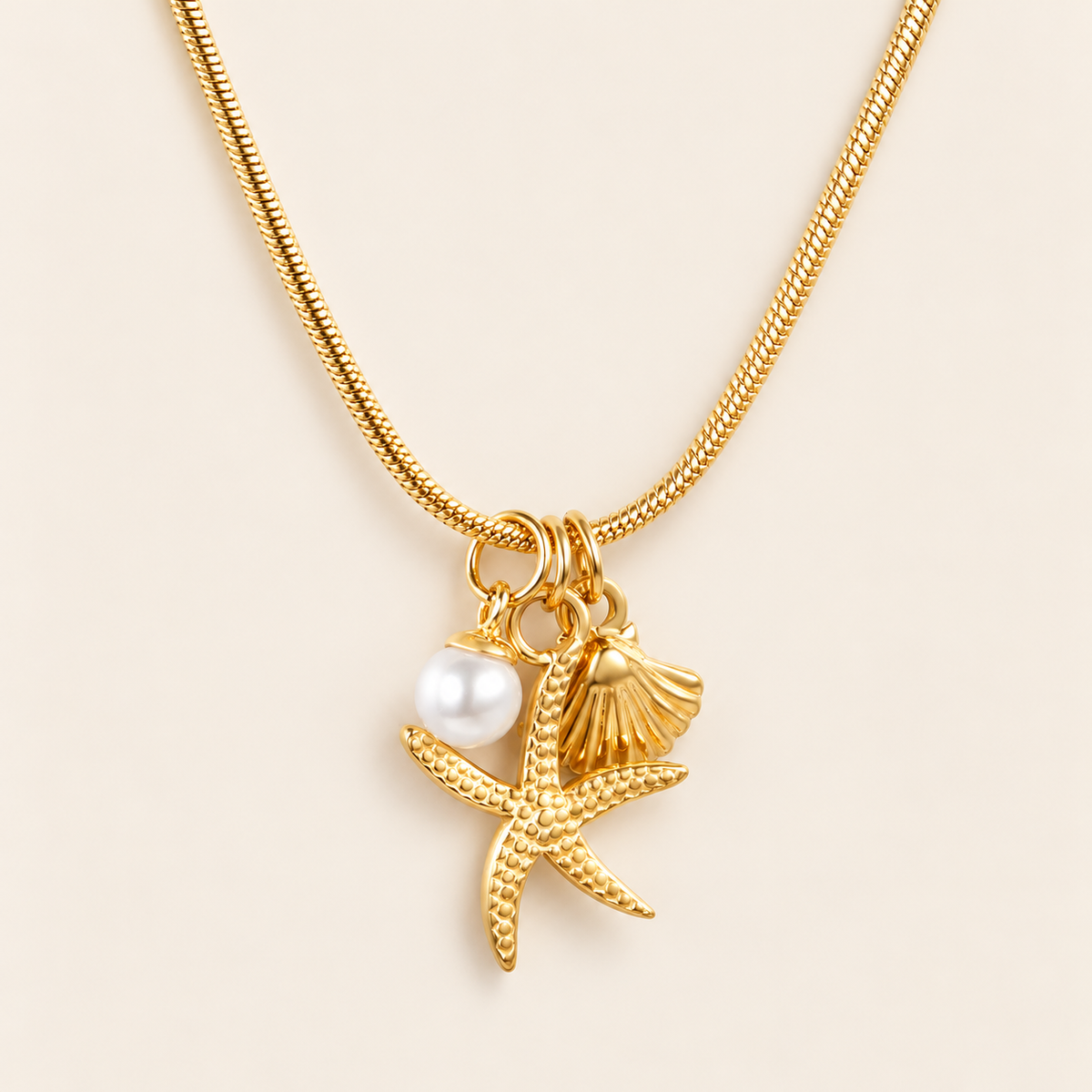 Marina Charm Necklace - 01