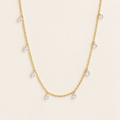 Elina Drop Necklace - 01