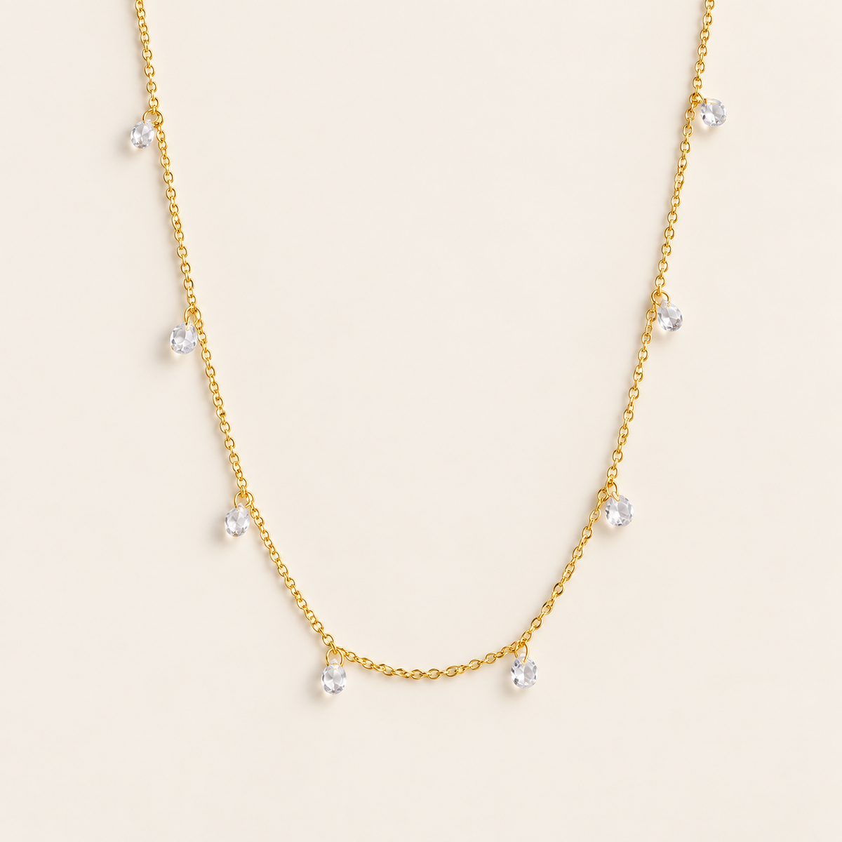 Elina Drop Necklace - 01