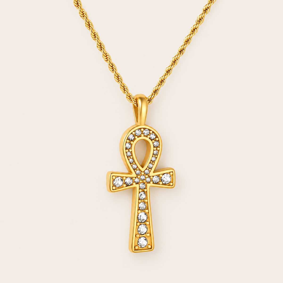 Amara Ankh Necklace - 01